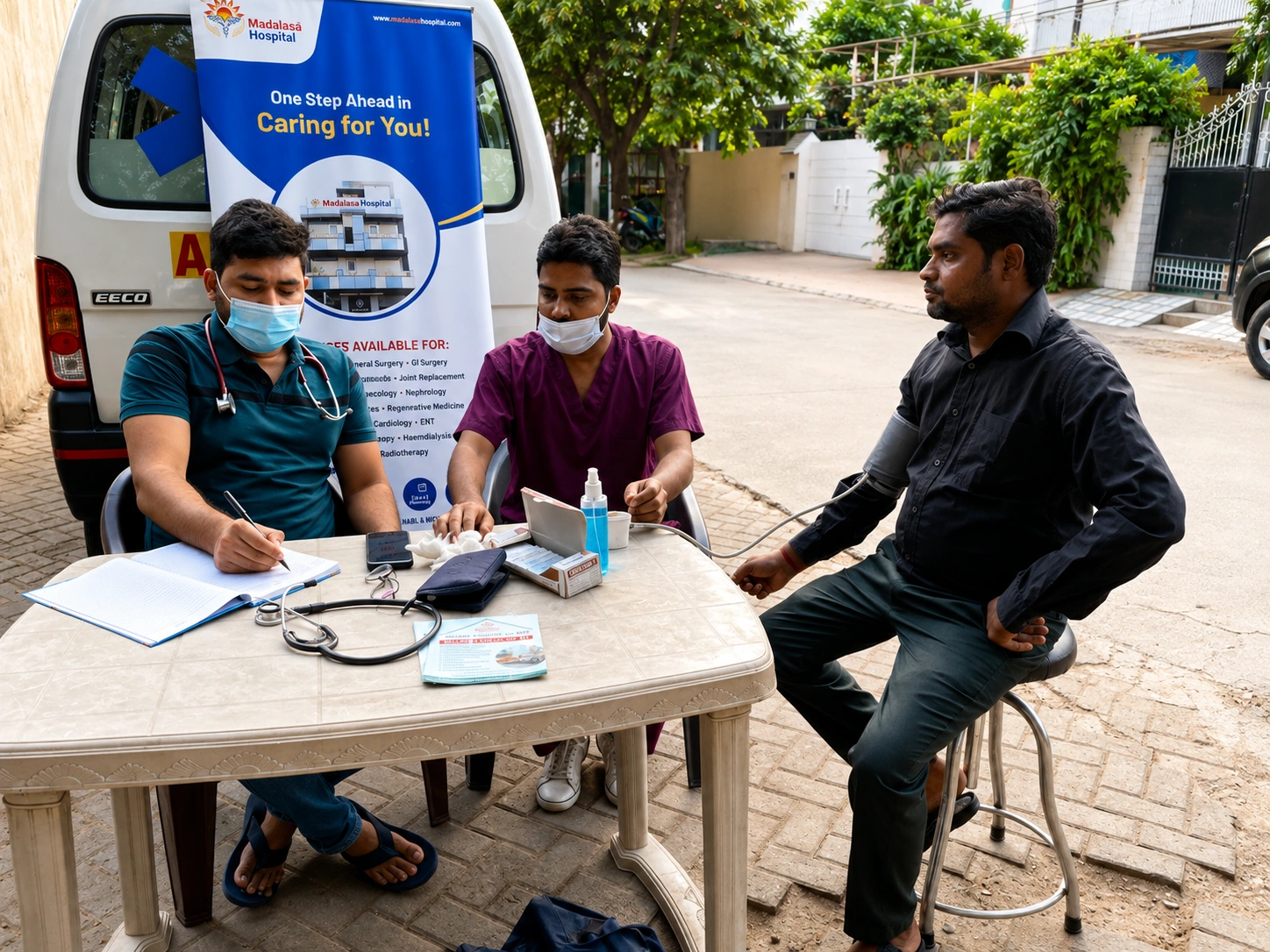 Healthcare initiatives by Madalasa Foundation