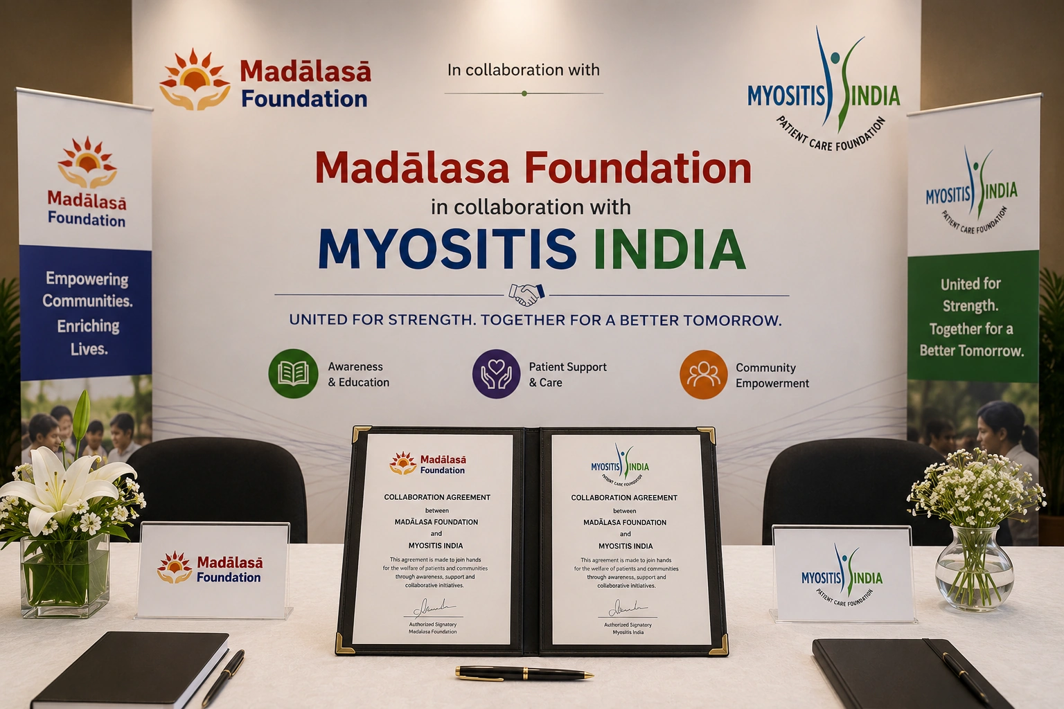 Madalasa Foundation and Myositis India collaboration