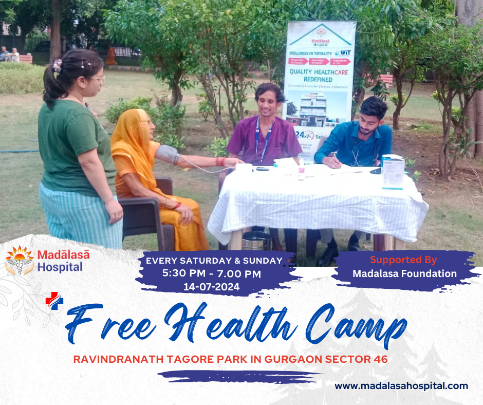 Recap of Madalasa Hospital’s Free Health Camp at Ravindranath Tagore Park in Sector 46 Gurgaon